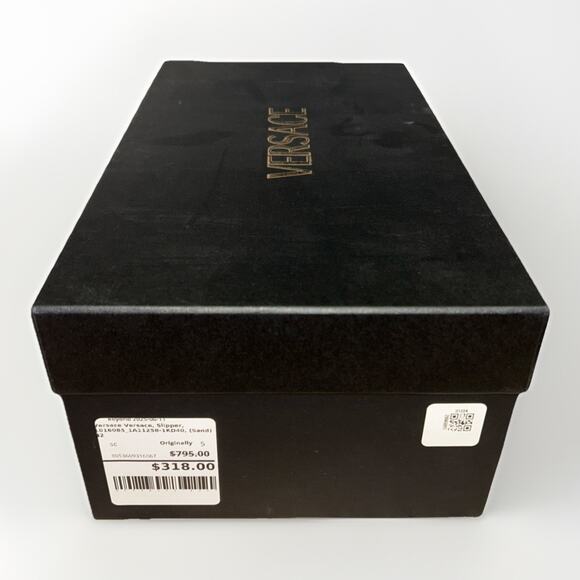 Versace Villa Driver Loafers ‘Sand’ - EUR 42 / Men’s 9- Retail $795 main image 4
